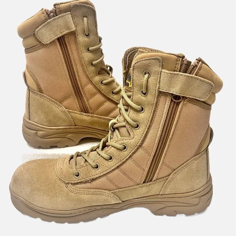Nortiv 8 Men’s Military Tactical Work Hiking Boots Motorcycle Combat Size 11